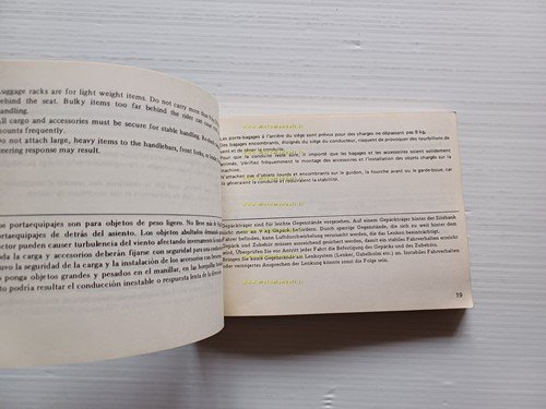 Honda CB 750 F2 1981-82 manuale uso manutenzione libretto istruzioni …