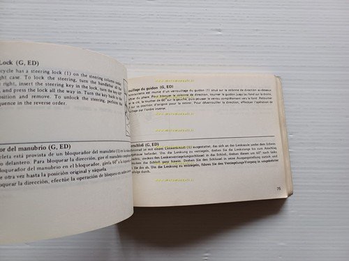 Honda CB 750 F2 1981-82 manuale uso manutenzione libretto istruzioni …