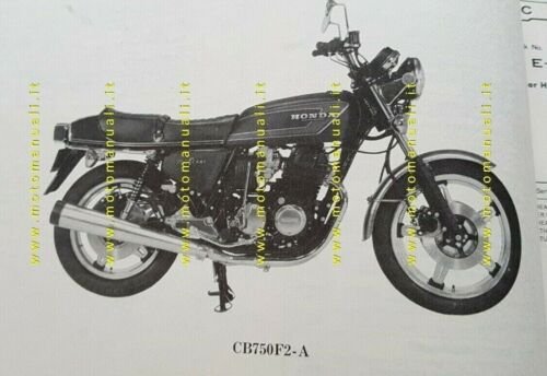 HONDA CB 750 FOUR F2-A 1976 catalogo ricambi ORIGINALE spare …