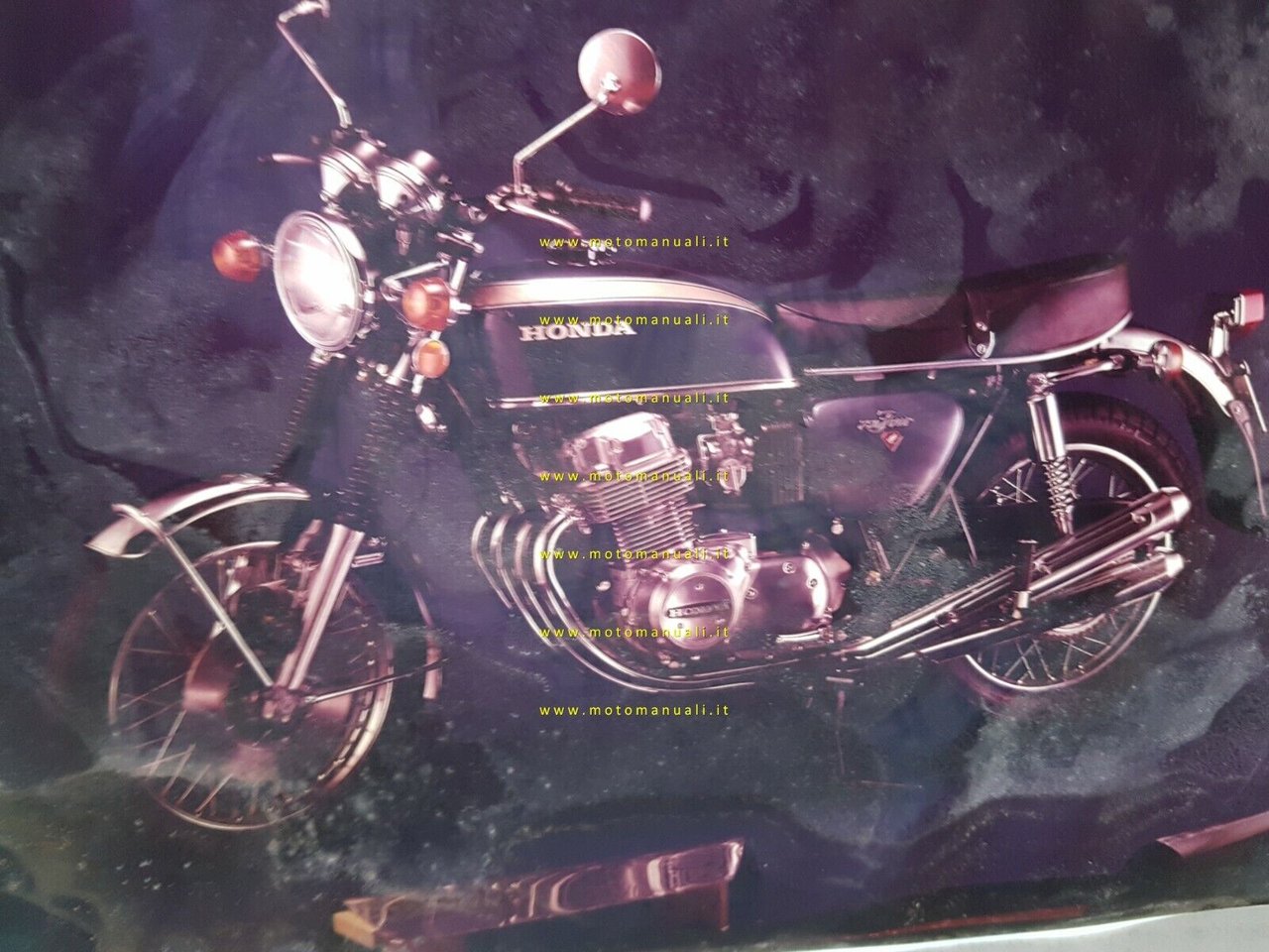 Honda CB 750 Four K2 positivo originale no depliant 18x24 …