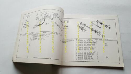 HONDA CB 750 FOUR K6 1975 catalogo ricambi ORIGINALE spare …