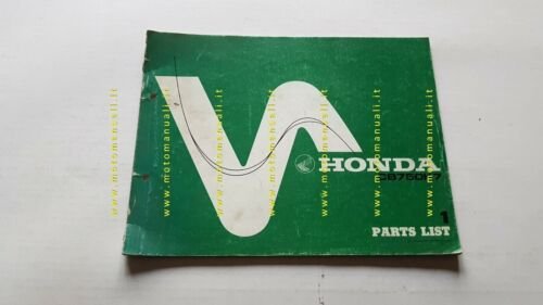 HONDA CB 750 FOUR K7-A 1976 catalogo ricambi ORIGINALE spare …