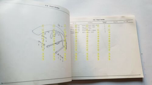 Honda CB 750 Four SS 1975 catalogo ricambi originale moto …