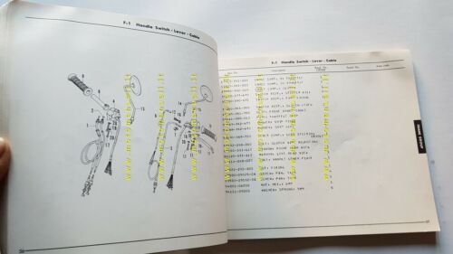 Honda CB 750 Four SS 1975 catalogo ricambi originale moto …