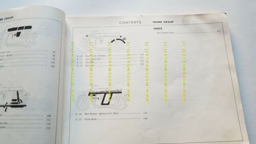 Honda CB 750 Four SS 1975 catalogo ricambi originale moto …