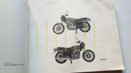 Honda CB 750 Four SS 1975 catalogo ricambi originale moto …
