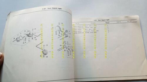 Honda CB 750 Four SS 1975 catalogo ricambi originale moto …