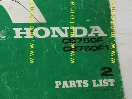 HONDA CB 750 FOUR SS 1976 catalogo ricambi ORIGINALE spare …