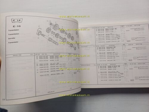 HONDA CB 750 K - CB 750 L 1979 catalogo …