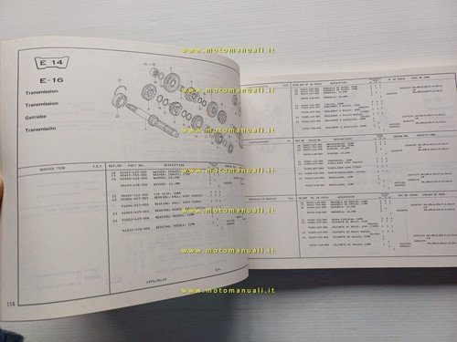 HONDA CB 750 K - CB 750 L 1979 catalogo …