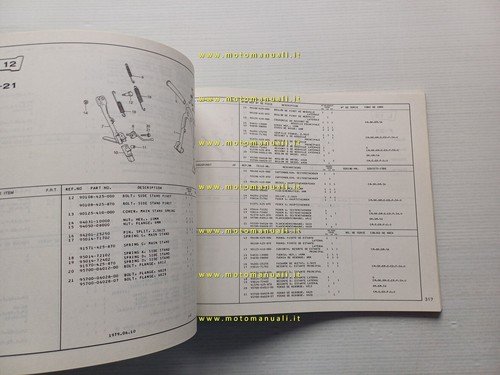 HONDA CB 750 K - CB 750 L 1979 catalogo …