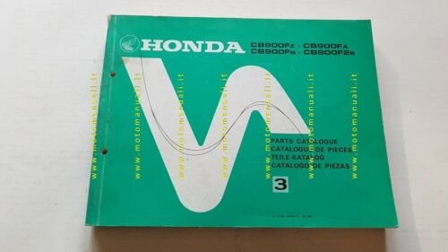 Honda CB 900 F - F2 1981 catalogo ricambi originale …