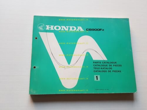 Honda CB 900 F 1978 catalogo ricambi originale spare parts …