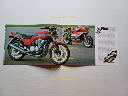 Honda CB 900 F 1980 depliant originale inglese printed in …