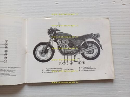 Honda CB 900 F 1980 manuale uso manutenzione libretto ITALIANO …