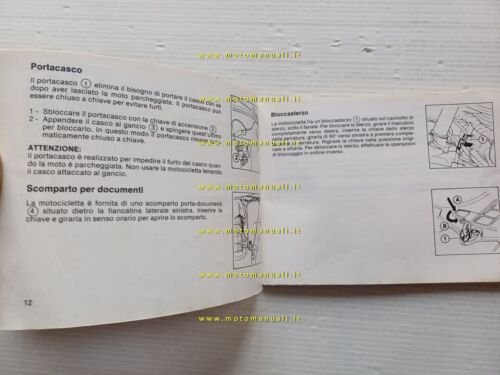 Honda CB 900 F 1980 manuale uso manutenzione libretto ITALIANO …