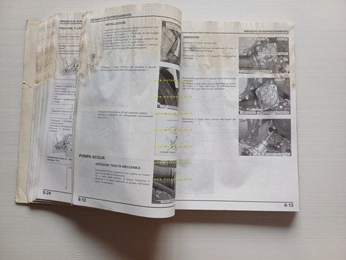 HONDA CB 900 F2 2001-02 manuale officina ITALIANO originale
