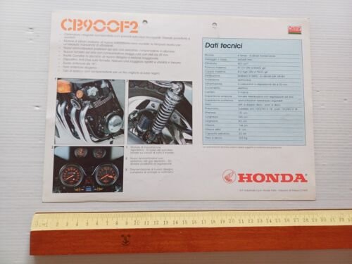 Honda CB 900 F2 BOL D'OR 1983 depliant ITALIANO originale