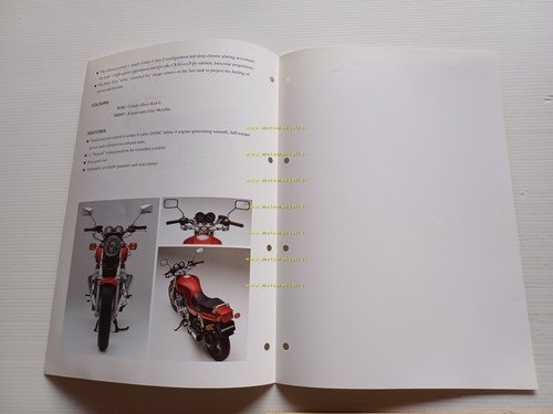 Honda CB SEVEN FIFTY 1992 presentazione scheda tecnica x rete …