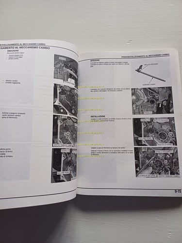 HONDA CBF 500 A 2004 manuale officina ITALIANO originale