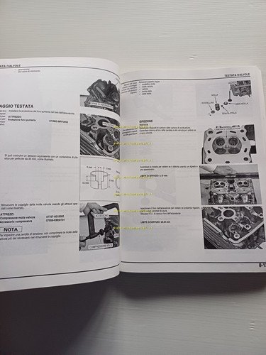 HONDA CBF 500 A 2004 manuale officina ITALIANO originale