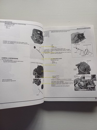 HONDA CBF 500 A 2004 manuale officina ITALIANO originale