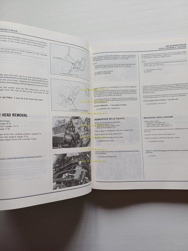 HONDA CBR 1000 F 1987 manuale officina ITALIANO inglese spagnolo …