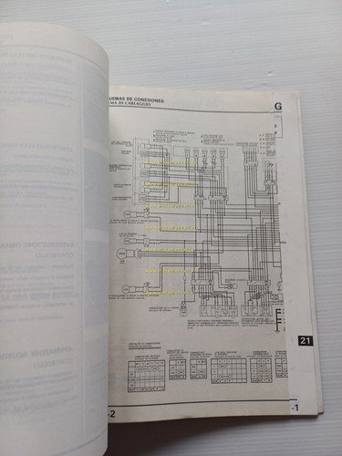 HONDA CBR 1000 F 1987 manuale officina ITALIANO inglese spagnolo …