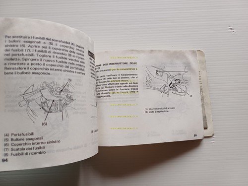 Honda CBR 1000 F 1992-93 manuale uso manutenzione libretto originale …