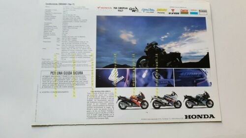 Honda CBR 1000 F 1993 depliant ITALIANO moto originale brochure