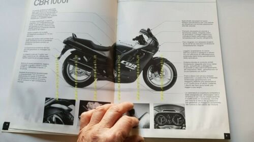 Honda CBR 1000 F 600 F 1987 Manuale Vendita concessionari …