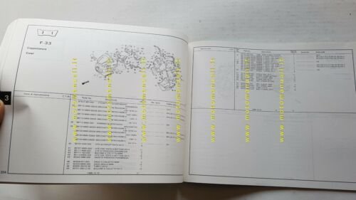 Honda CBR 1000 F Hurricane 1986 catalogo ricambi originale spare …