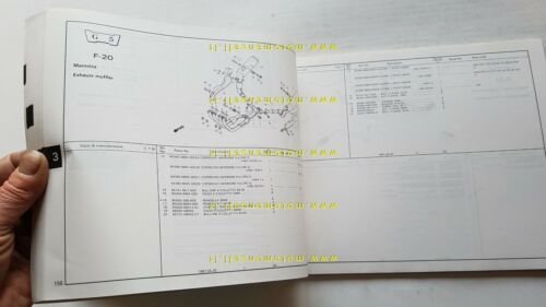 Honda CBR 1000 F Hurricane 1987 catalogo ricambi originale spare …