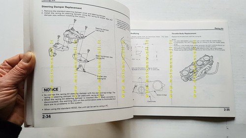 HONDA CBR 1000 RR 2008 Racing Kit catalogo ricambi manuale …