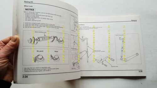 HONDA CBR 1000 RR 2008 Racing Kit catalogo ricambi manuale …