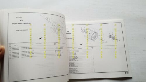 HONDA CBR 1000 RR 2008 Racing Kit catalogo ricambi manuale …