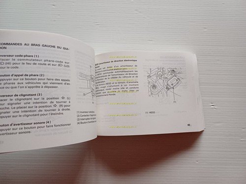 Honda CBR 1000 RR Fireblade 2004 manuale uso manutenzione originale …