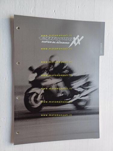 Honda CBR 1100 XX 1997 presentazione per la rete vendita …