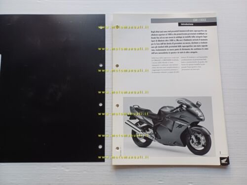 Honda CBR 1100 XX 1997 presentazione per la rete vendita …