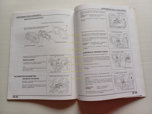 Honda CBR 1100 XX VARIANTI 2001 manuale officina ITALIANO originale