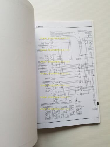 HONDA CBR 124 R 2003-04 manuale officina italiano originale