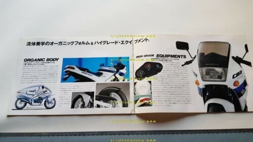 Honda CBR 250 Four depliant GIAPPONESE originale brochure