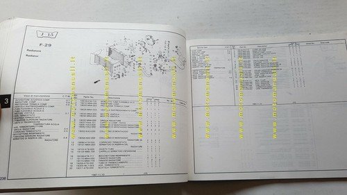 Honda CBR 500 - 600 F -Hurricane 1987 catalogo ricambi …