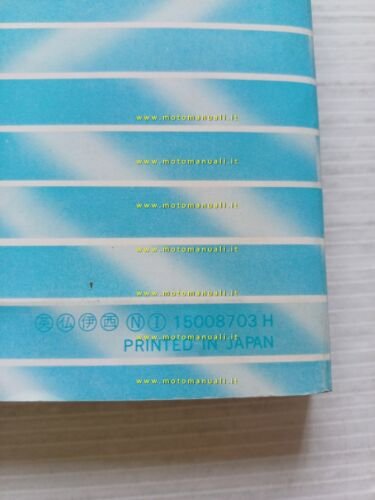 Honda CBR 600 F 1986-87 manuale uso manutenzione moto owner's …