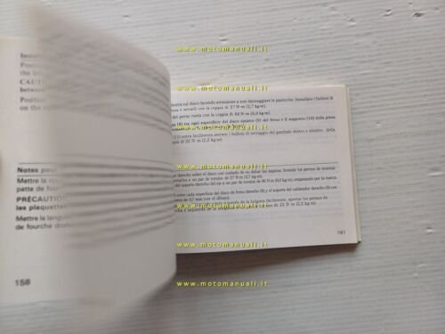 Honda CBR 600 F 1986-87 manuale uso manutenzione moto owner's …