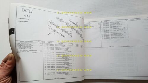 Honda CBR 600 F 1986 catalogo ricambi originale spare parts …