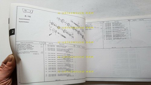 Honda CBR 600 F 1986 catalogo ricambi originale spare parts …