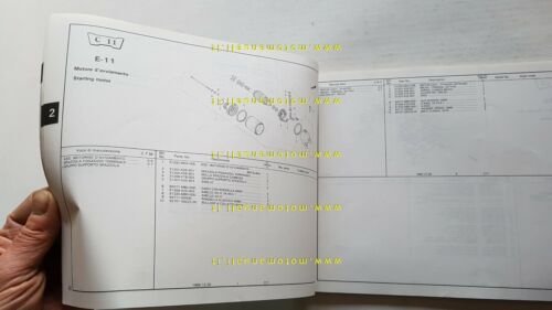 Honda CBR 600 F 1986 catalogo ricambi originale spare parts …