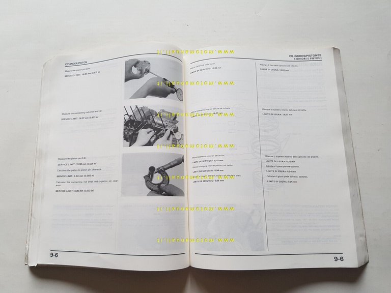 HONDA CBR 600 F 1987 manuale officina originale ITALIANO workshop …