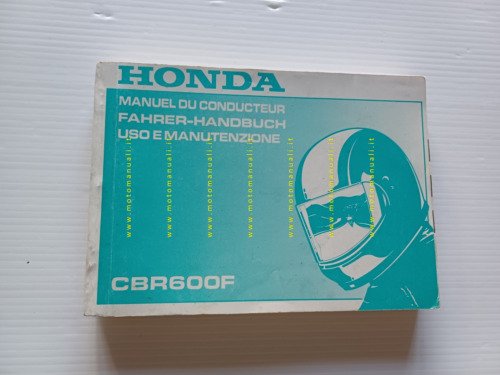 Honda CBR 600 F 1990-91 manuale uso libretto istruzioni originale …